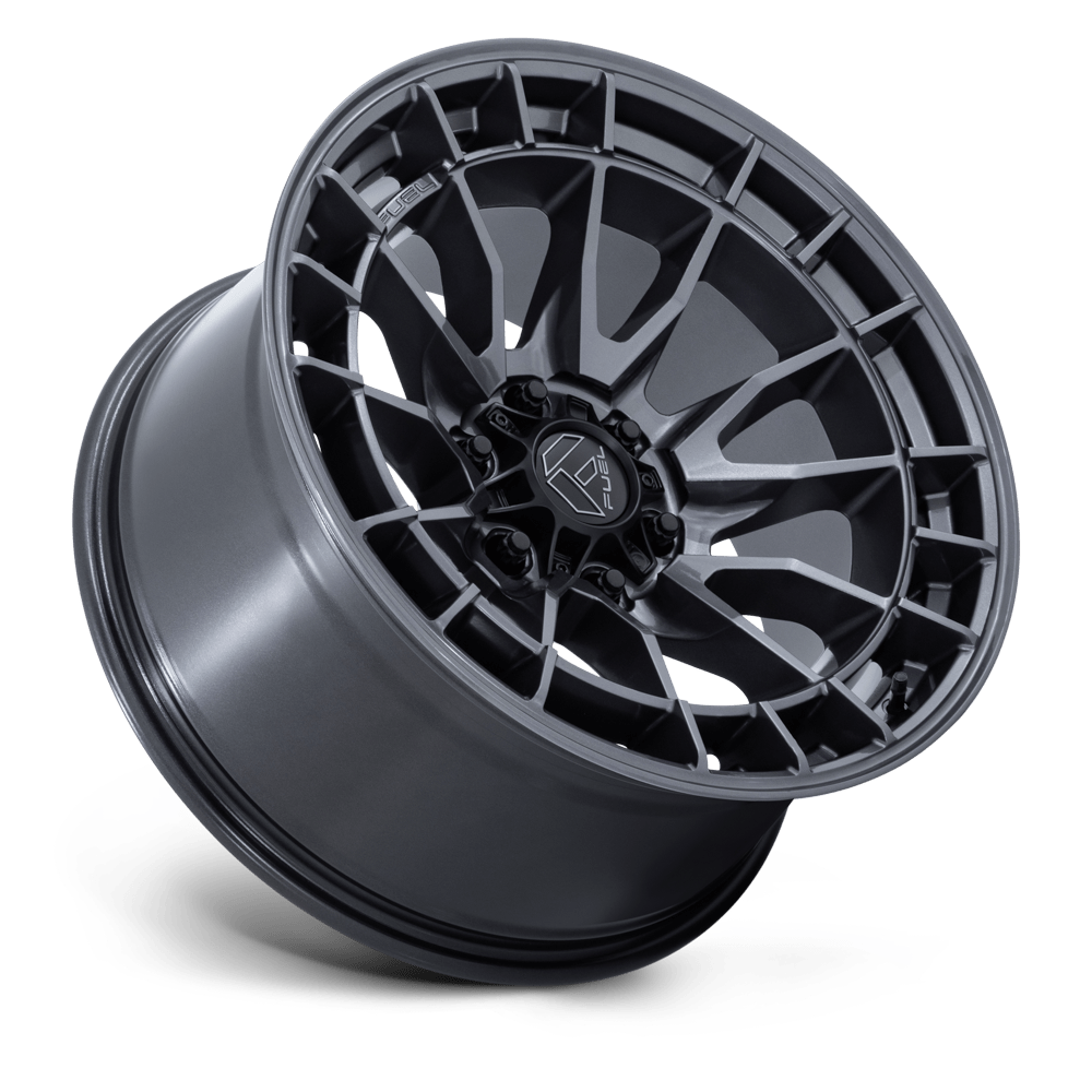 Fuel Wheels | REVOLT Front View Grey