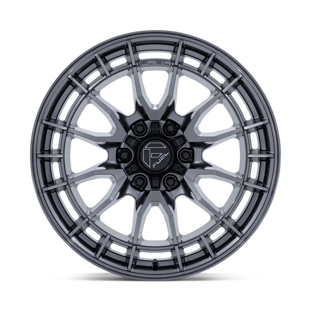 Fuel Wheels | REVOLT Front View Grey