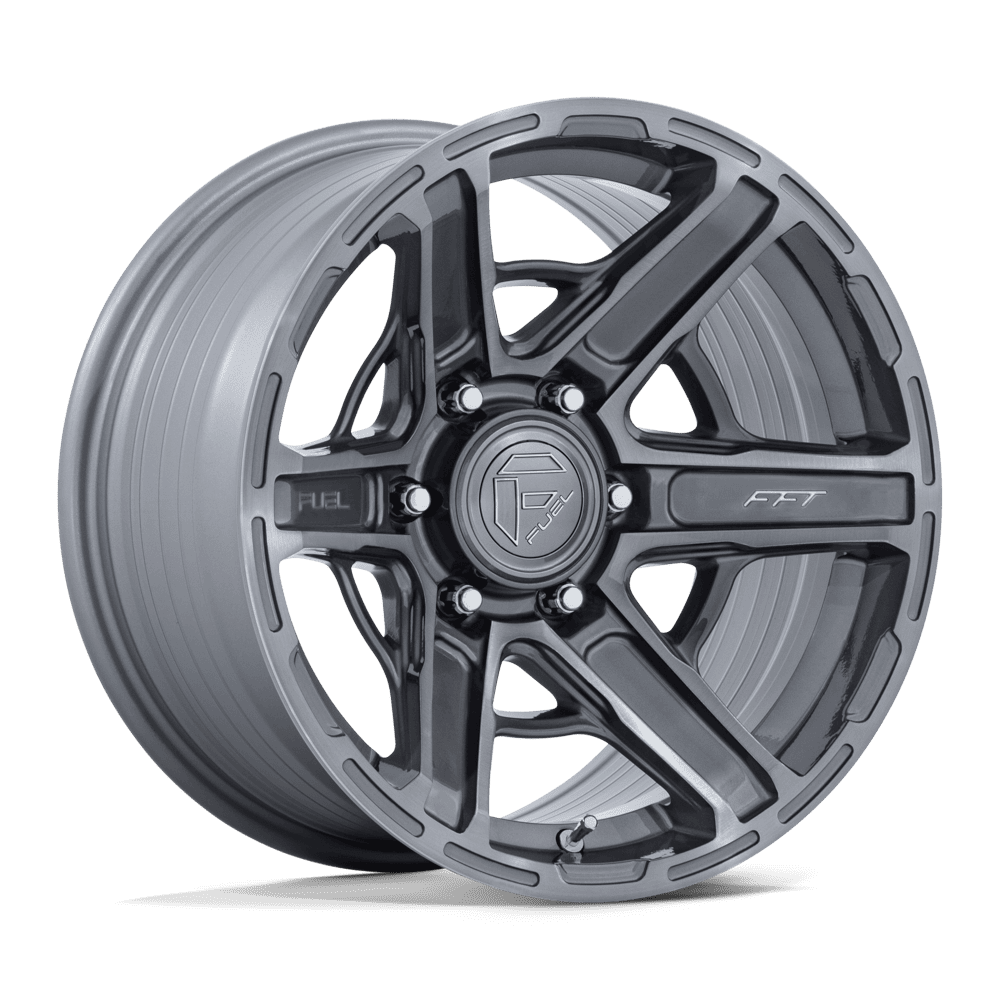 Fuel Wheels | GAMBIT Front View Grey
