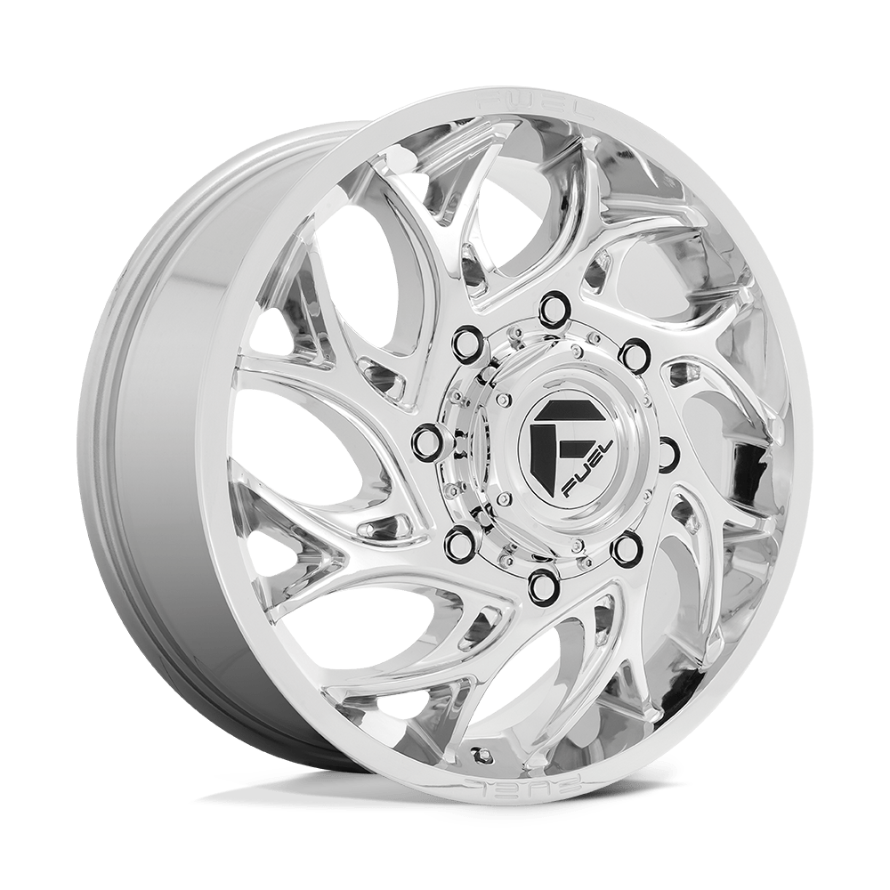 Fuel Wheels | RUNNER DUALLY Front View Chrome
