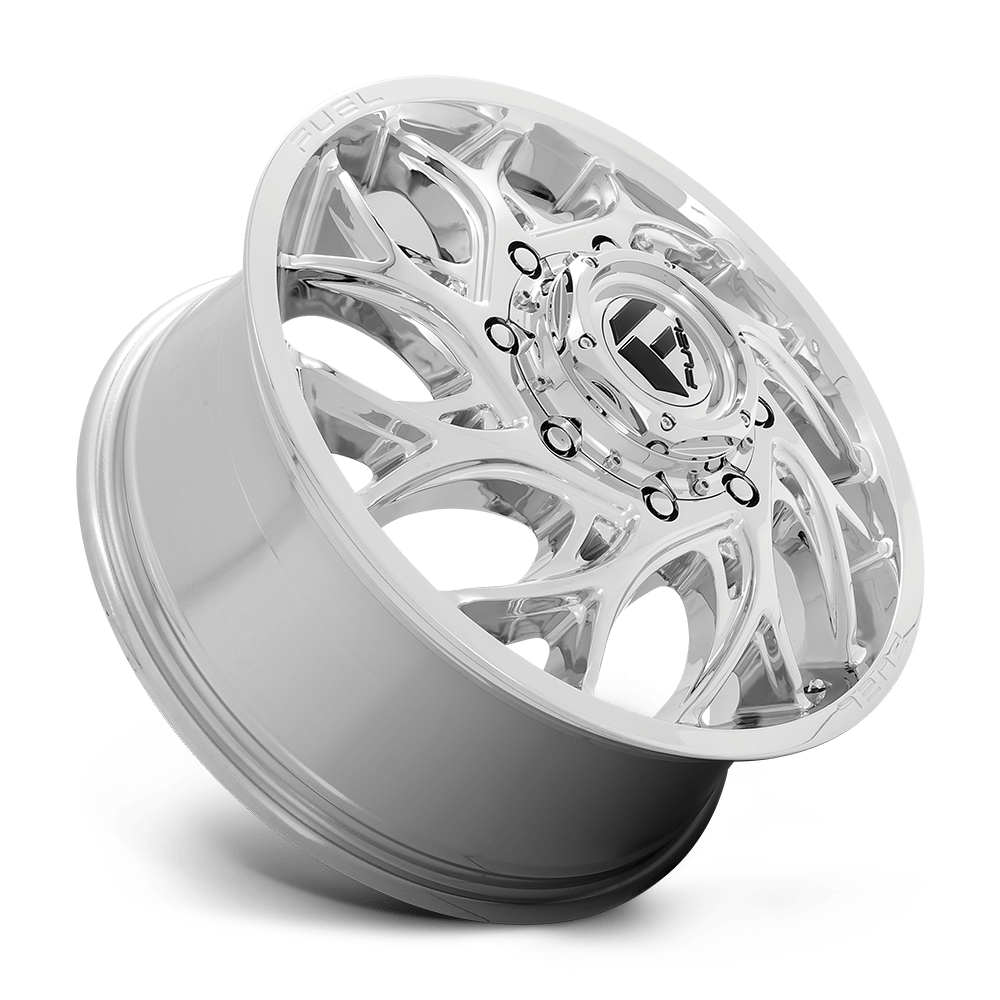 Fuel Wheels | RUNNER DUALLY Front View Chrome
