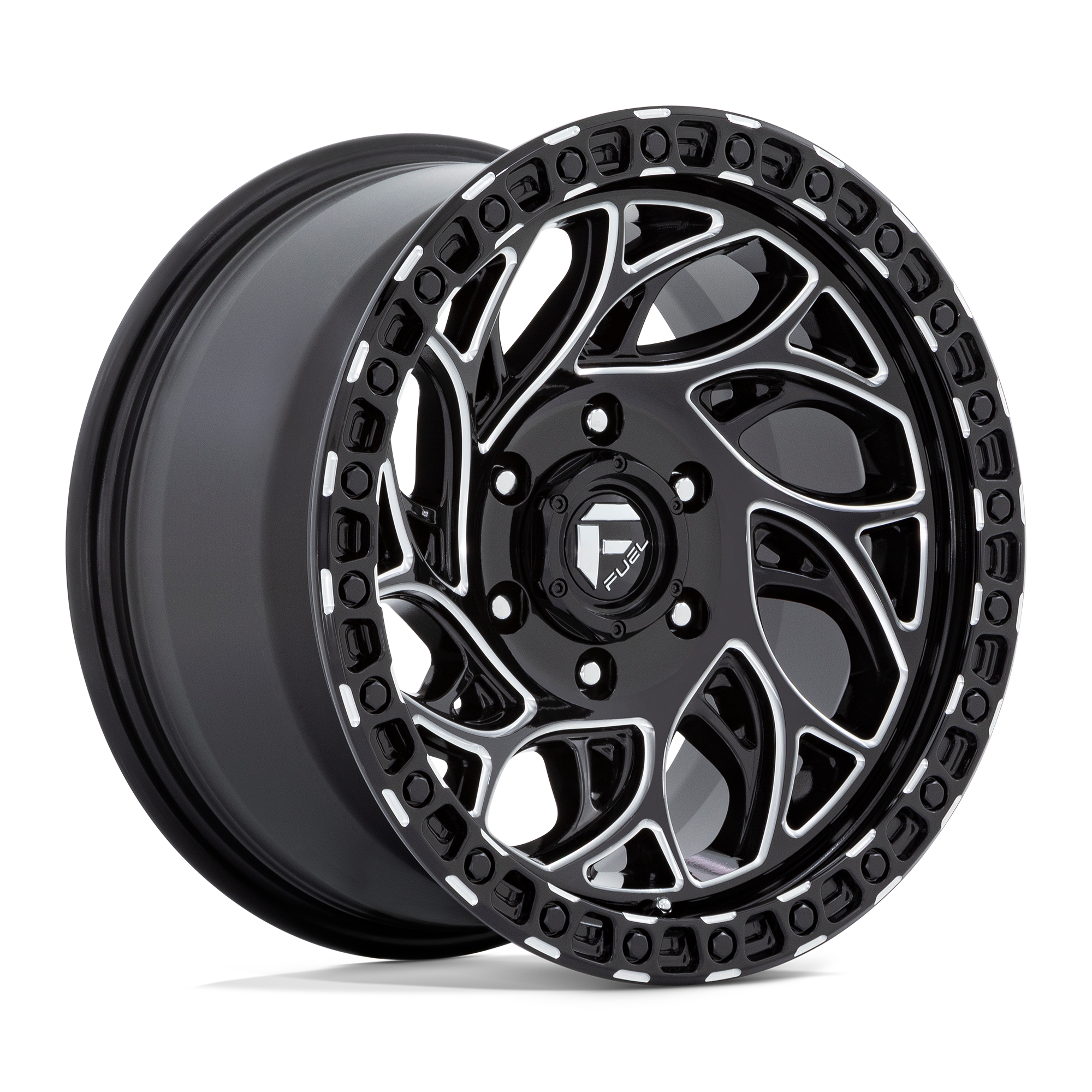 Fuel Wheels | RUNNER OR Front View Black