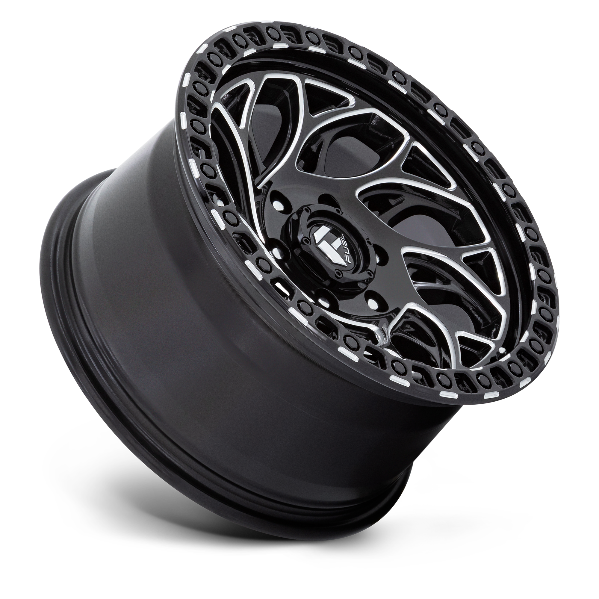 Fuel Wheels | RUNNER OR Front View Black