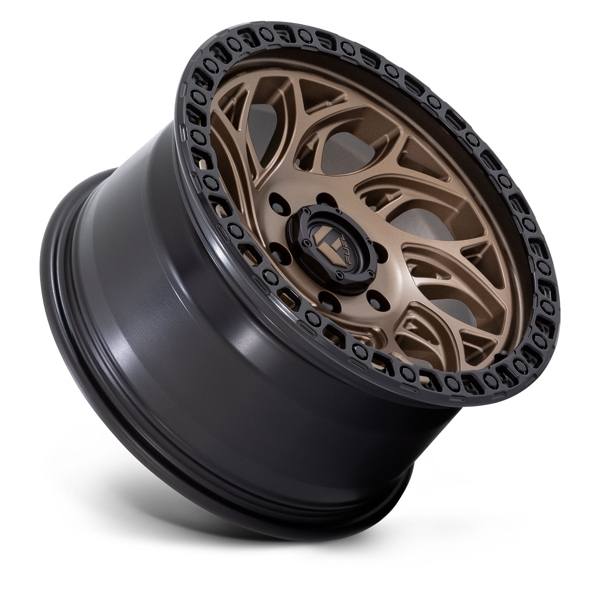 Fuel Wheels | RUNNER OR Front View Bronze