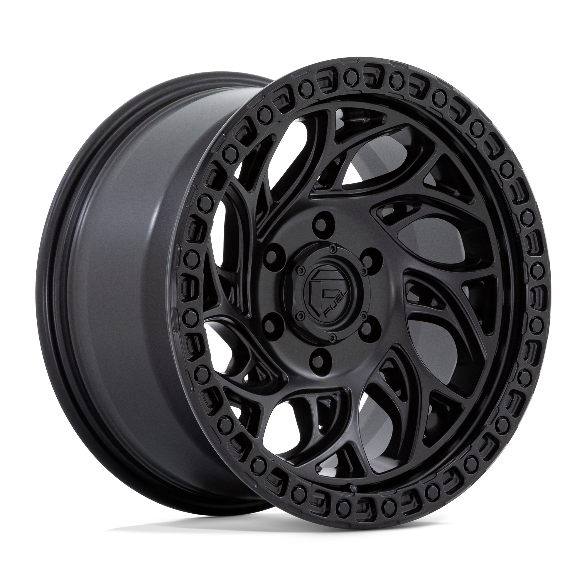 Fuel Wheels | RUNNER OR Front View Black