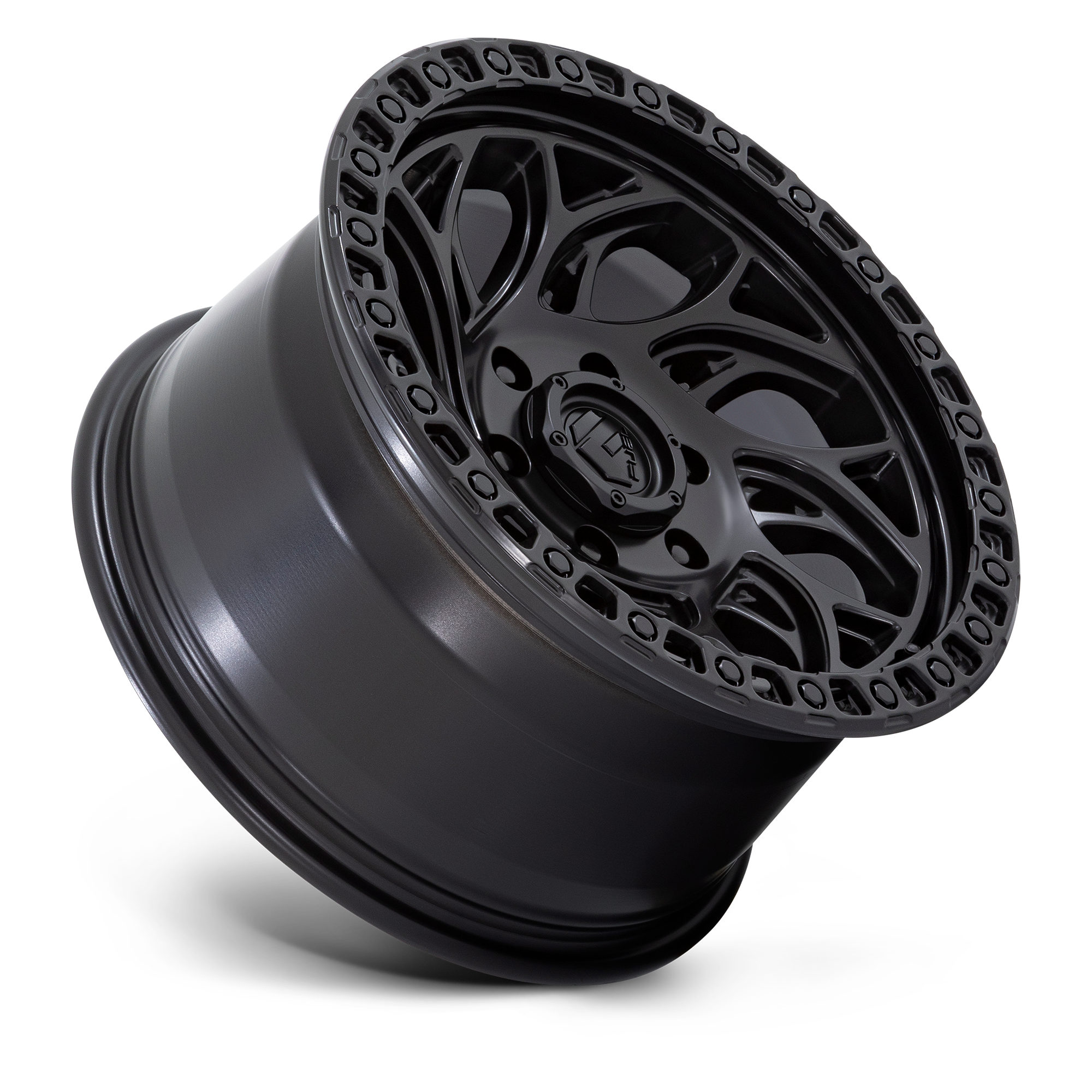 Fuel Wheels | RUNNER OR Front View Black