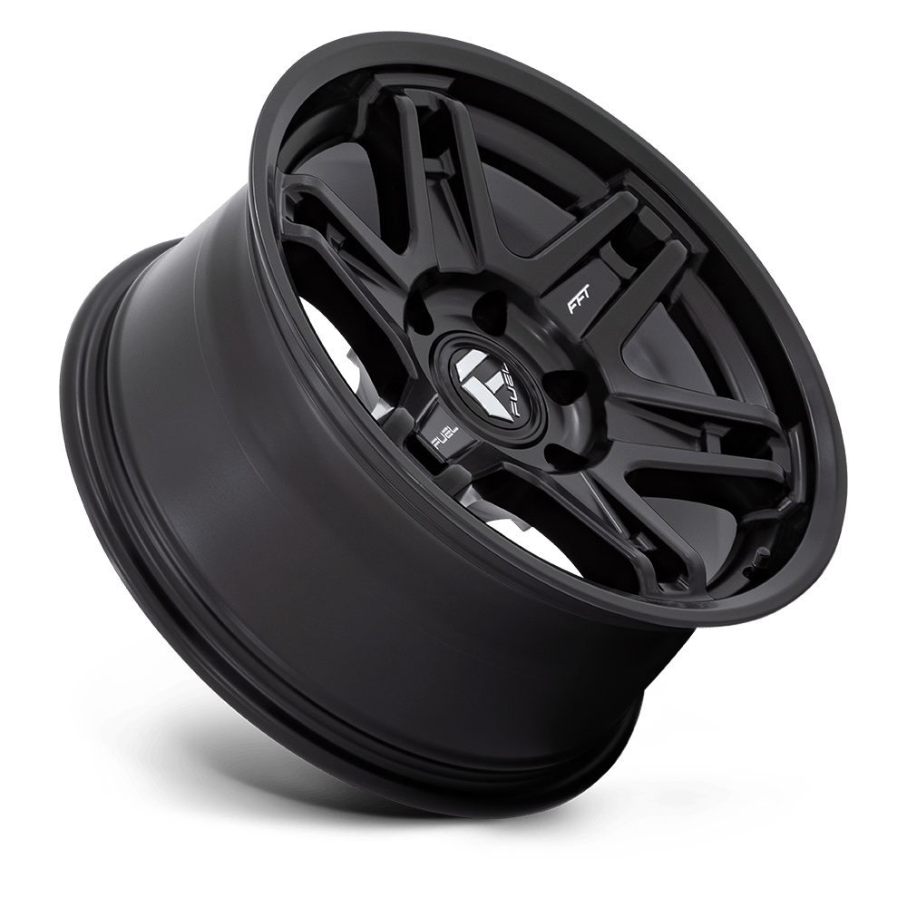 Fuel Wheels | SLAYER Front View Black