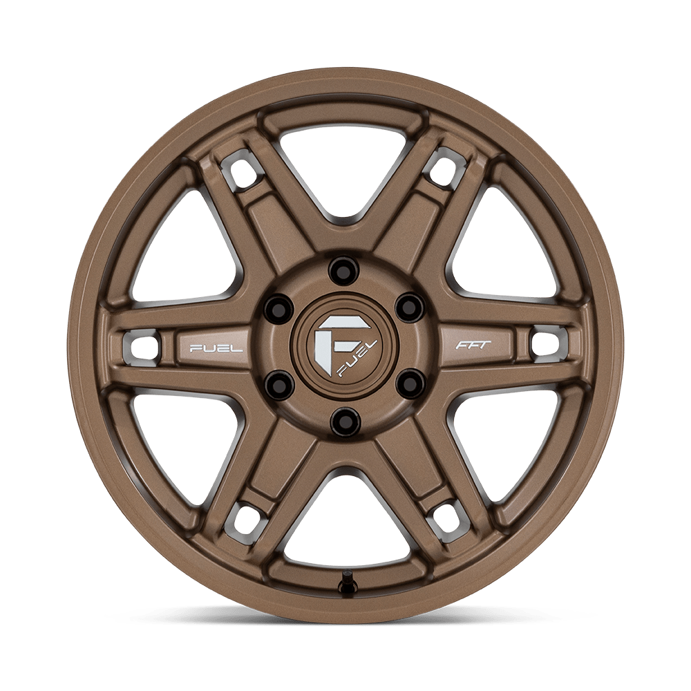 Fuel Wheels | SLAYER Front View Bronze