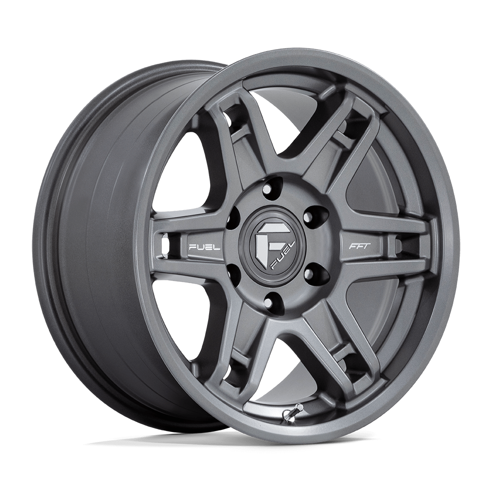 Fuel Wheels | SLAYER Front View Grey