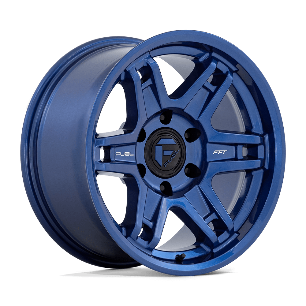 Fuel Wheels | SLAYER Front View Blue