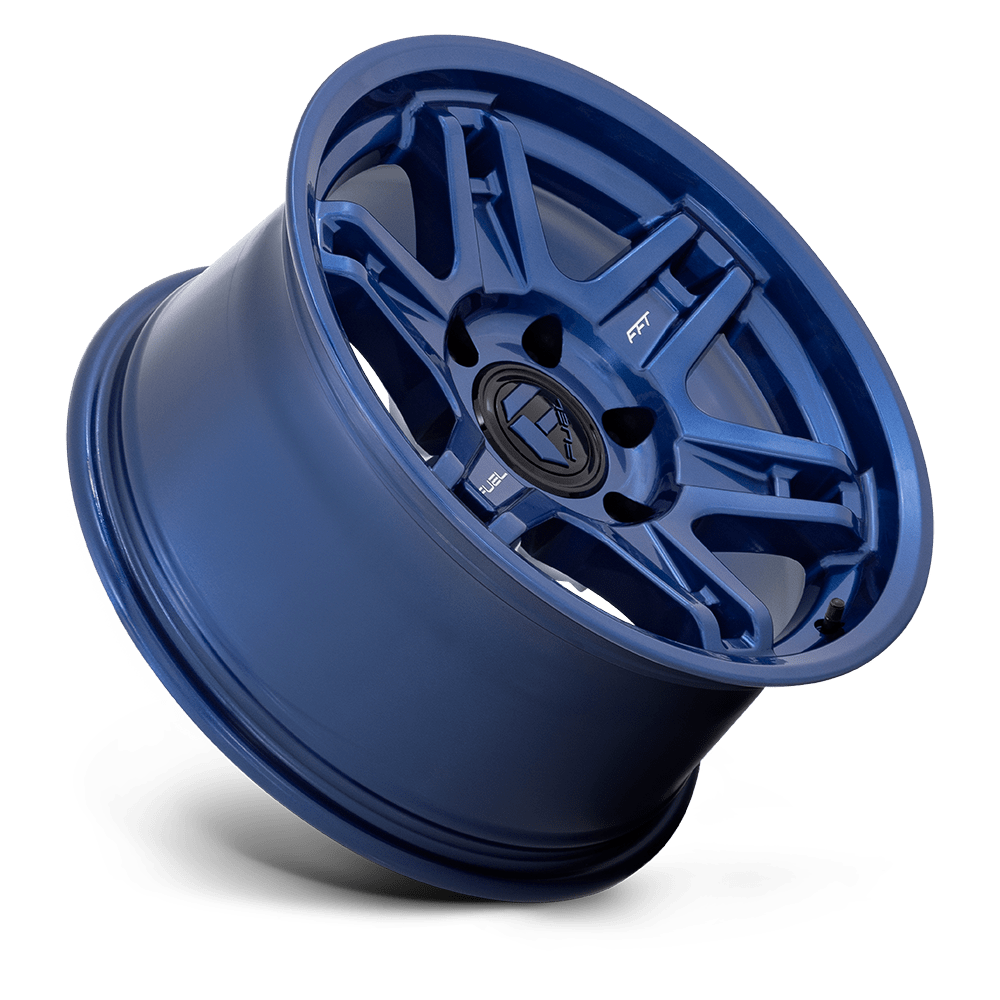Fuel Wheels | SLAYER Front View Blue