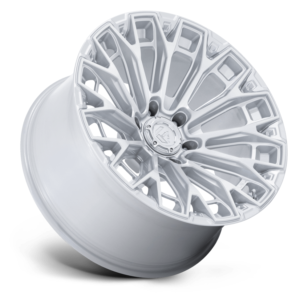 Fuel Wheels | TRAX Front View Silver