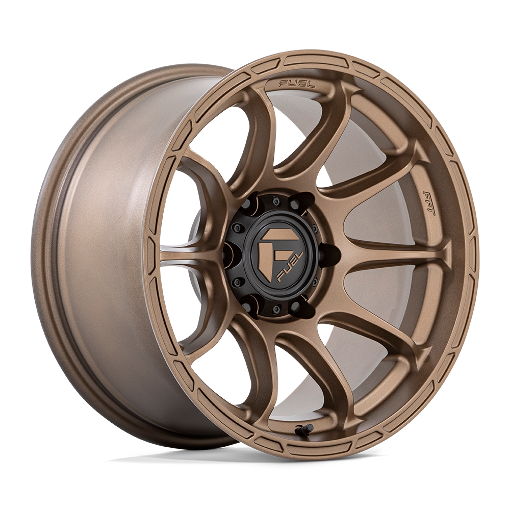Fuel Wheels | VARIANT Front View Bronze