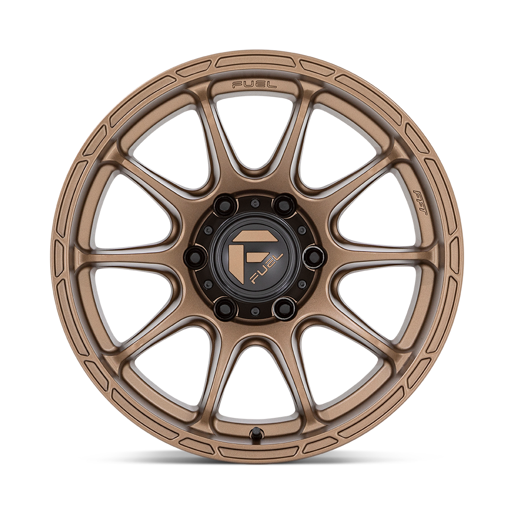 Fuel Wheels | VARIANT Front View Bronze