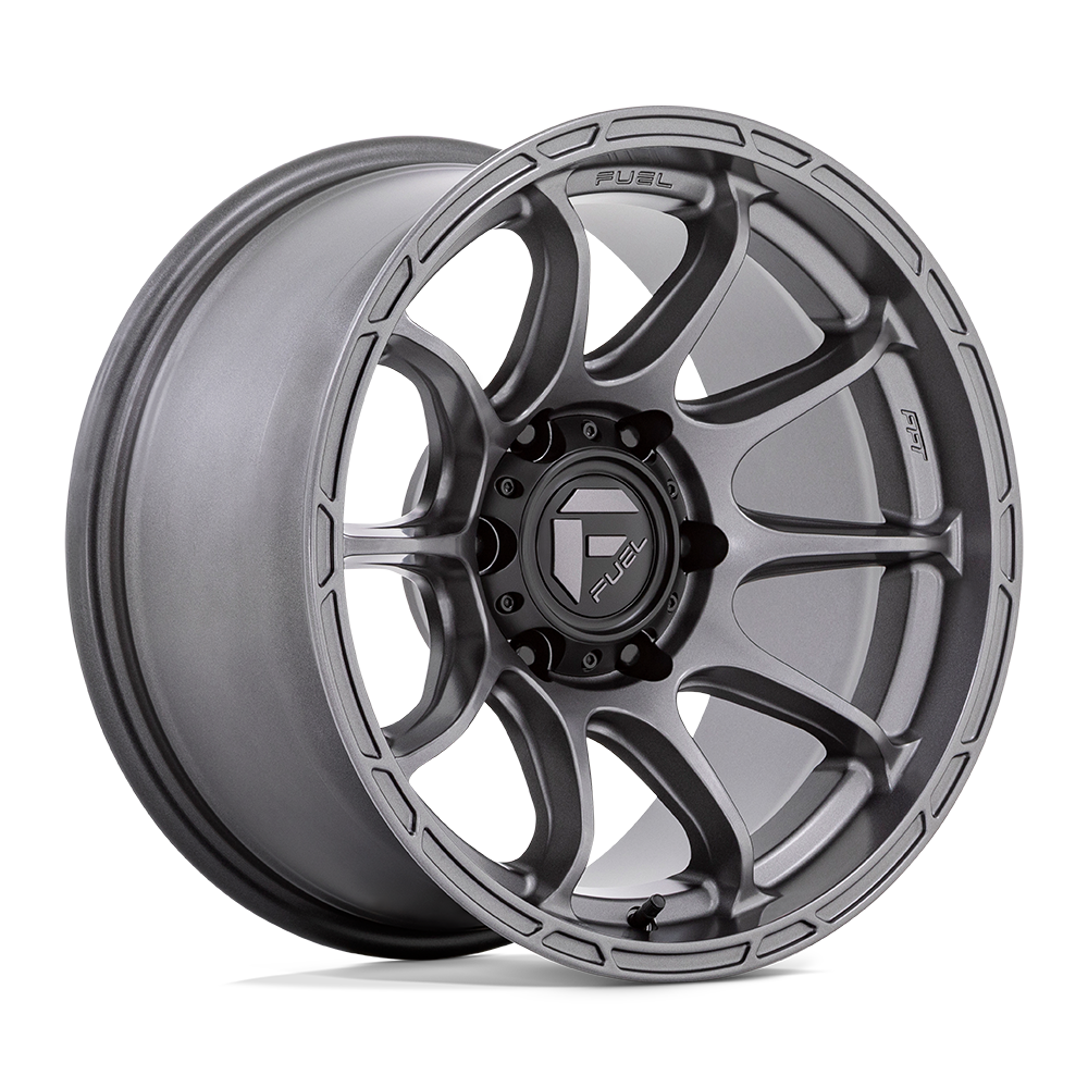 Fuel Wheels | VARIANT Front View Silver