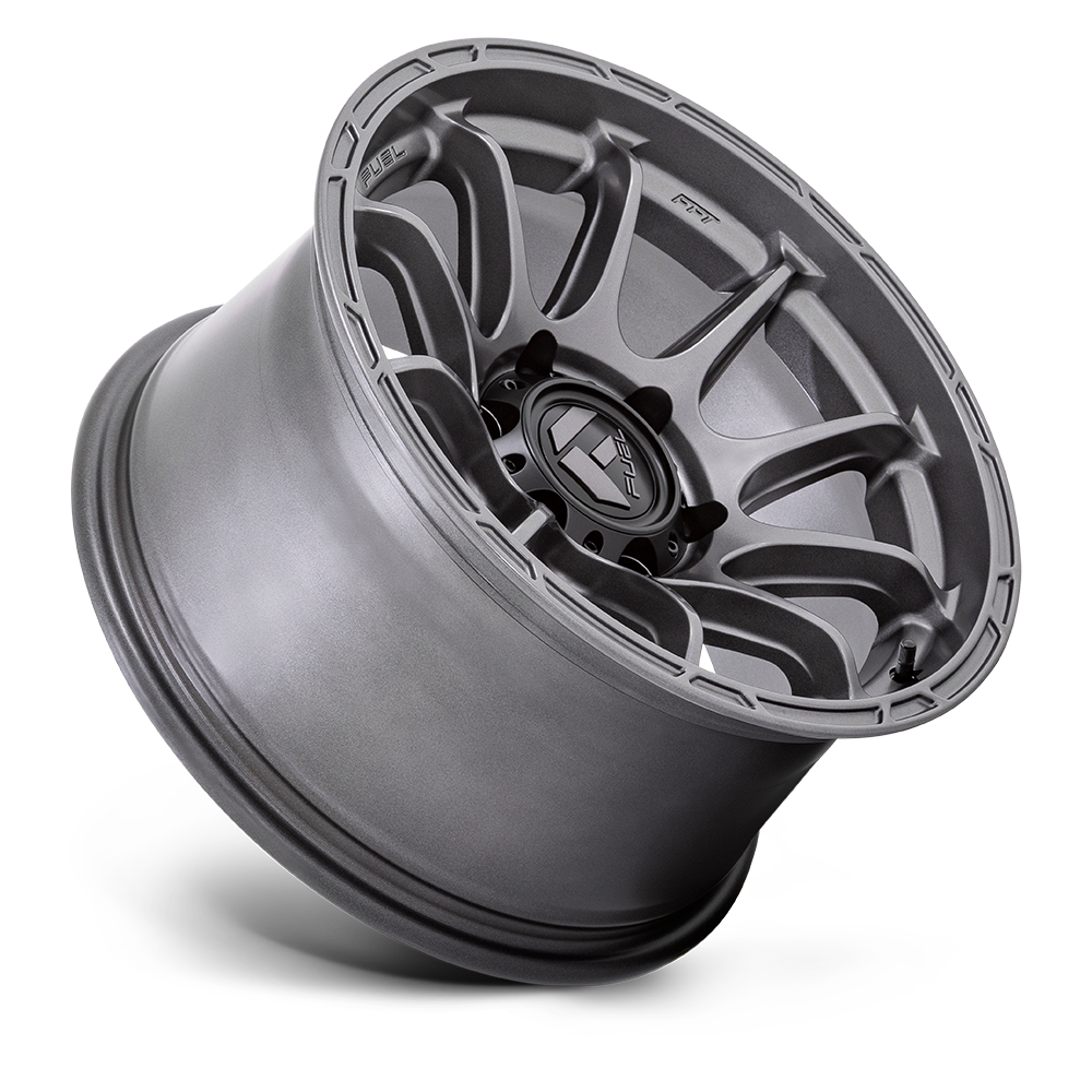 Fuel Wheels | VARIANT Front View Silver
