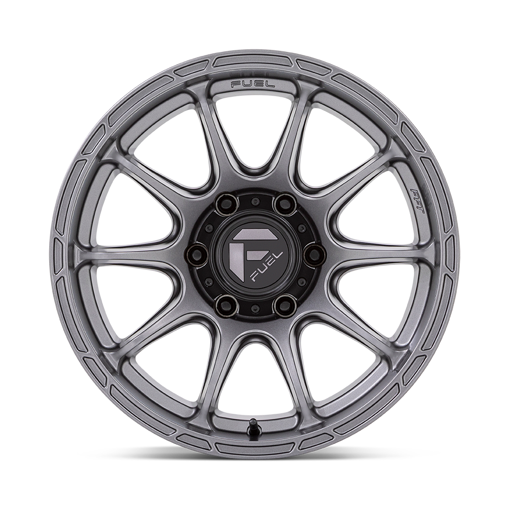 Fuel Wheels | VARIANT Front View Silver