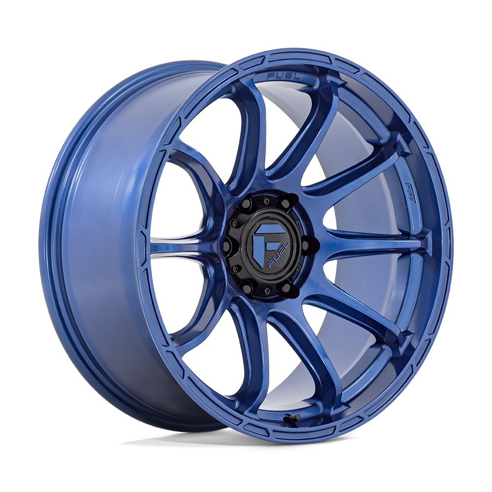 Fuel Wheels | VARIANT Front View Blue