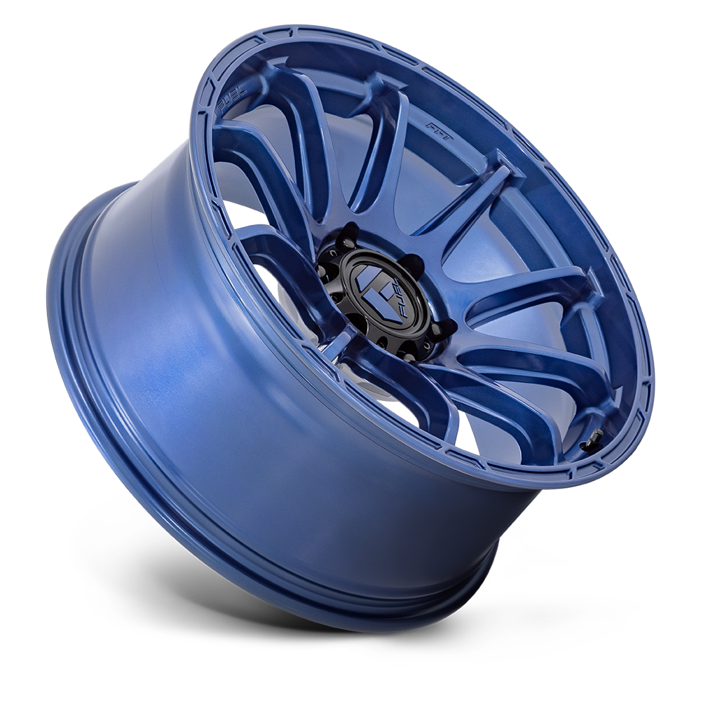 Fuel Wheels | VARIANT Front View Blue
