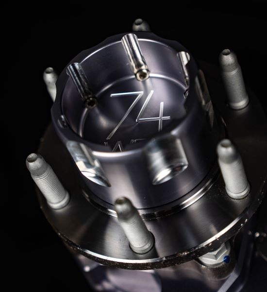 74WELD | Race Inspired 6 Lug Hub Cap