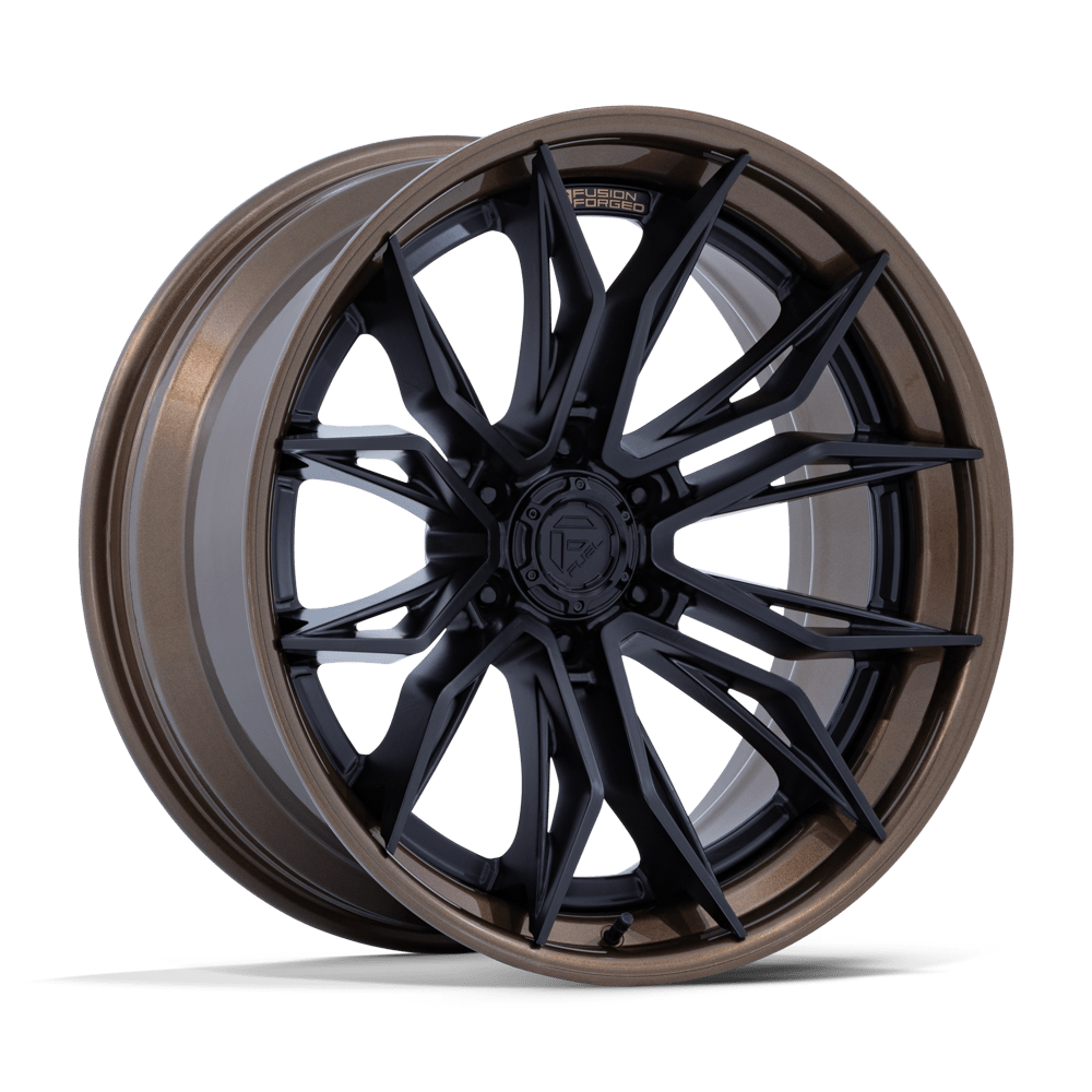 Fuel Wheels | MUTINY Front View Bronze