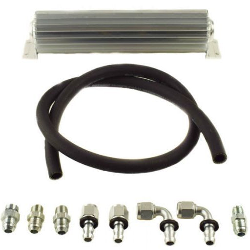 07-11 Jeep JK 3.8L Super Flow Fluid Cooler Kit Front View