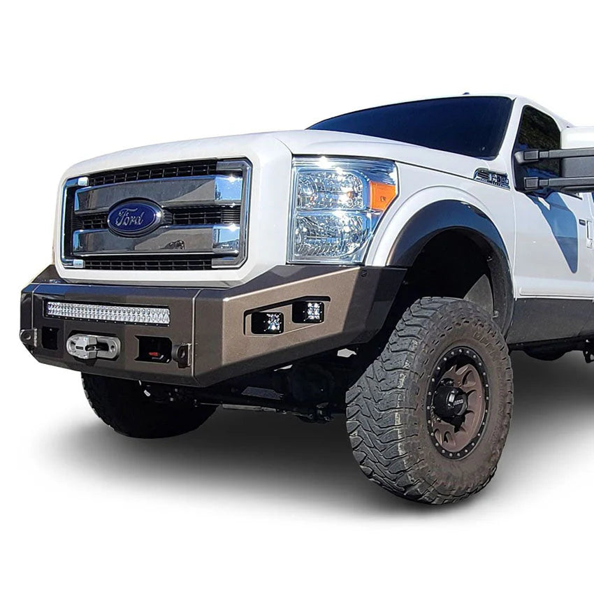 2011-2016 FORD SUPERDUTY F250/F350 ATTITUDE FRONT BUMPER Front View