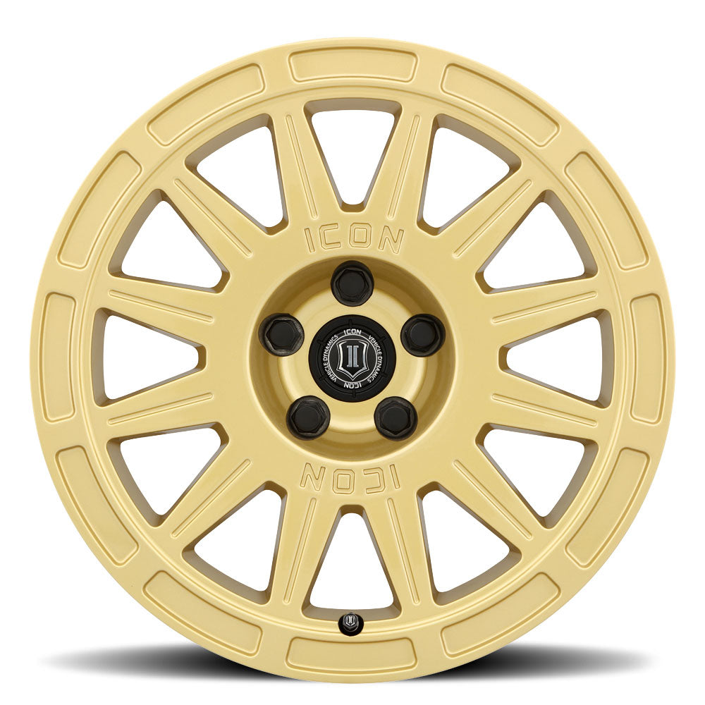 ICON Alloys | Ricochet Front View Gold
