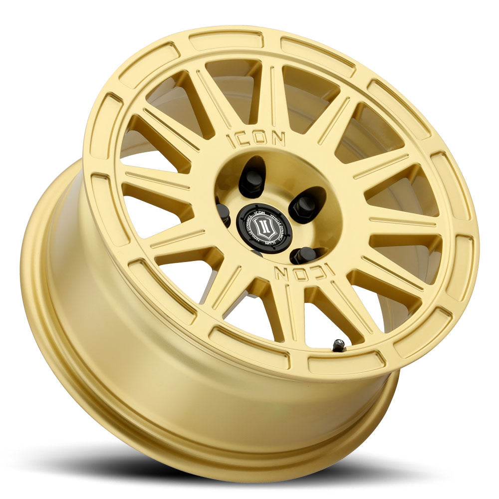 ICON Alloys | Ricochet Front View Gold