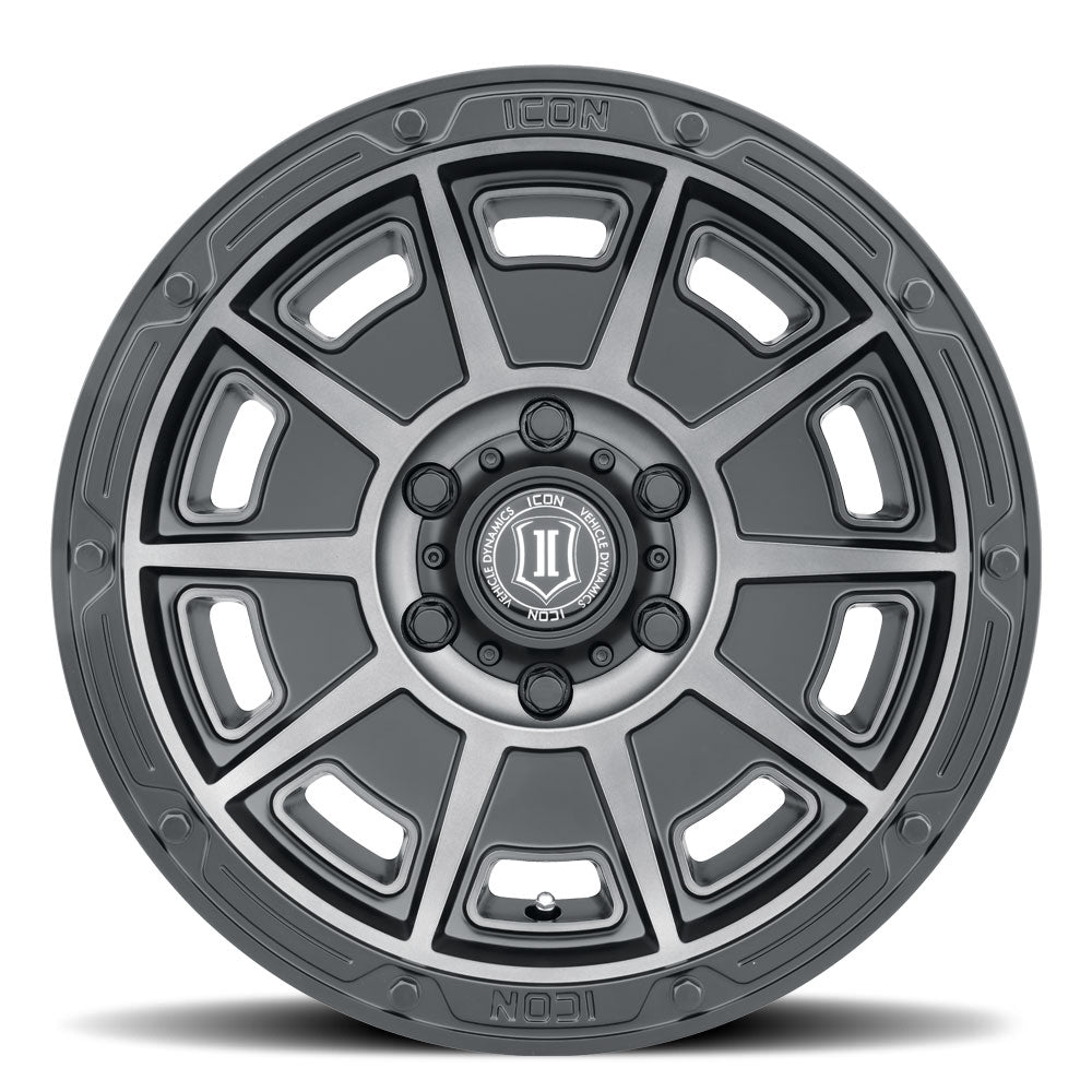 ICON Alloys | Victory Front View Grey