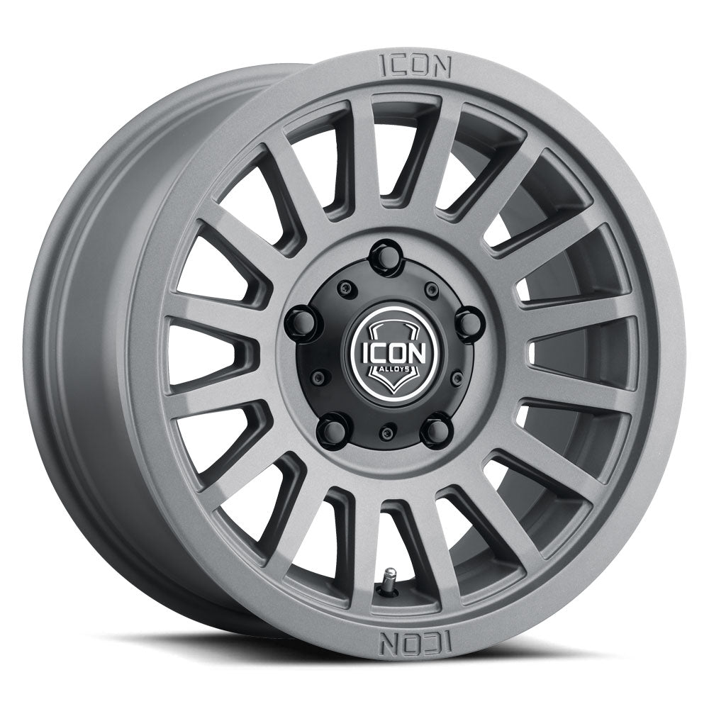ICON Alloys | Recon SLX Front View Grey