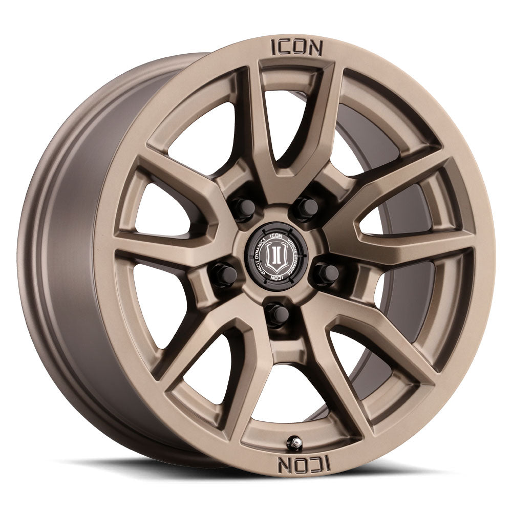 ICON Alloys | Vector 5 Front View Bronze