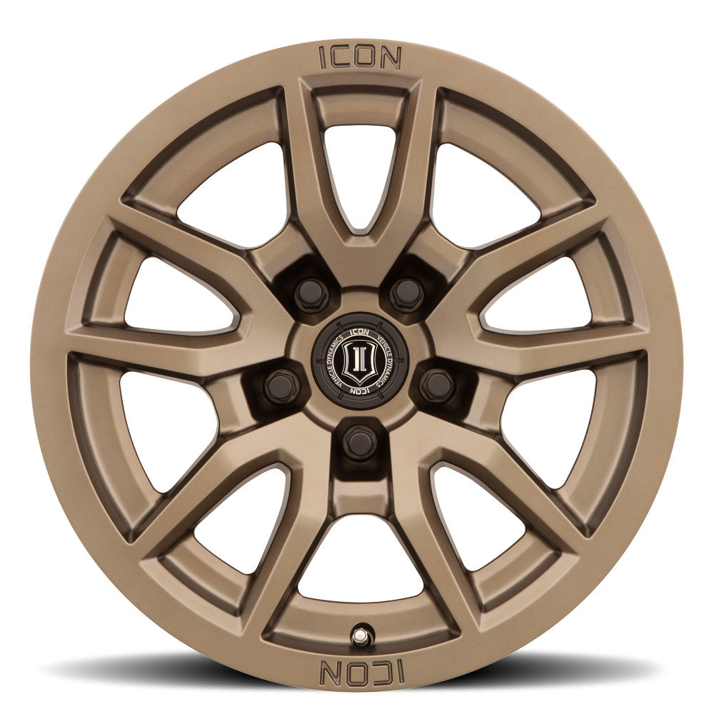 ICON Alloys | Vector 5 Front View Bronze