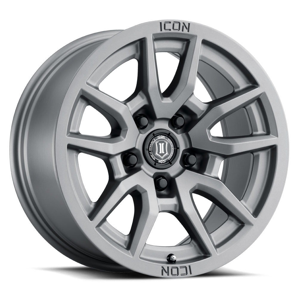 ICON Alloys | Vector 5 Front View Grey