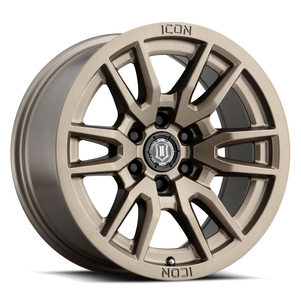 ICON Alloys | Vector 6 Front View Bronze