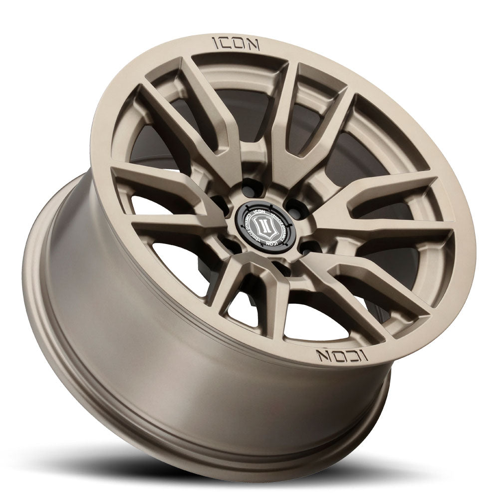 ICON Alloys | Vector 6 Front View Bronze