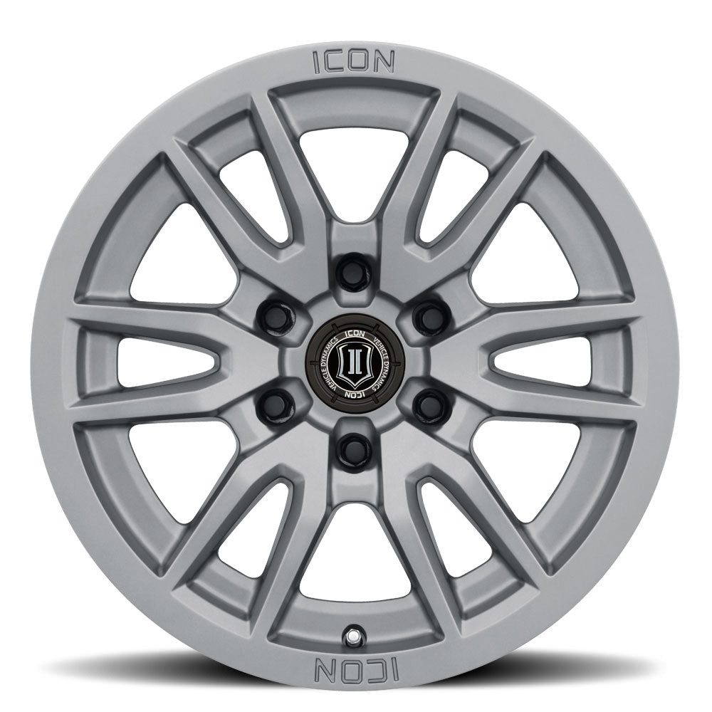 ICON Alloys | Vector 6 Front View Grey