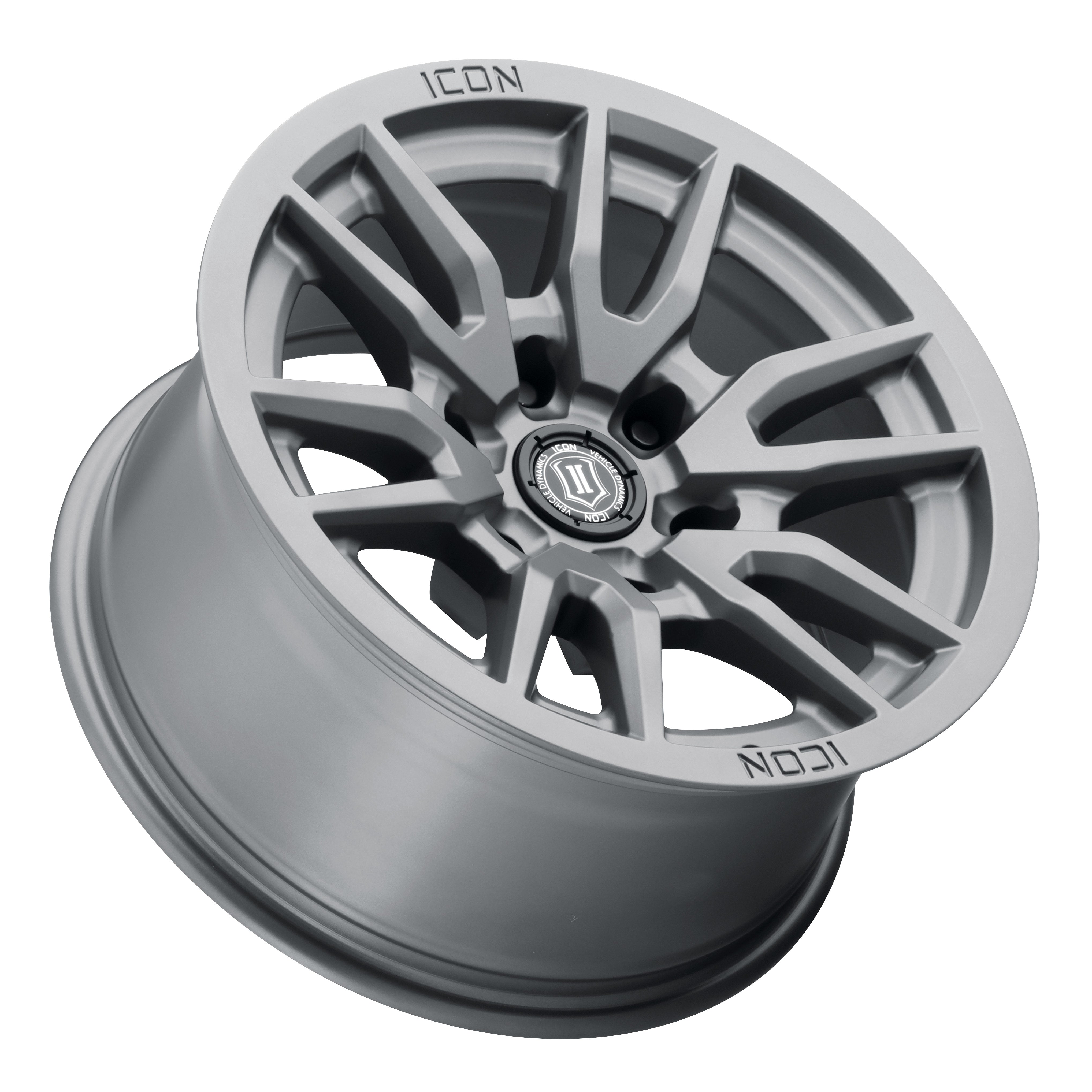 ICON Alloys | Vector 6 Front View Grey