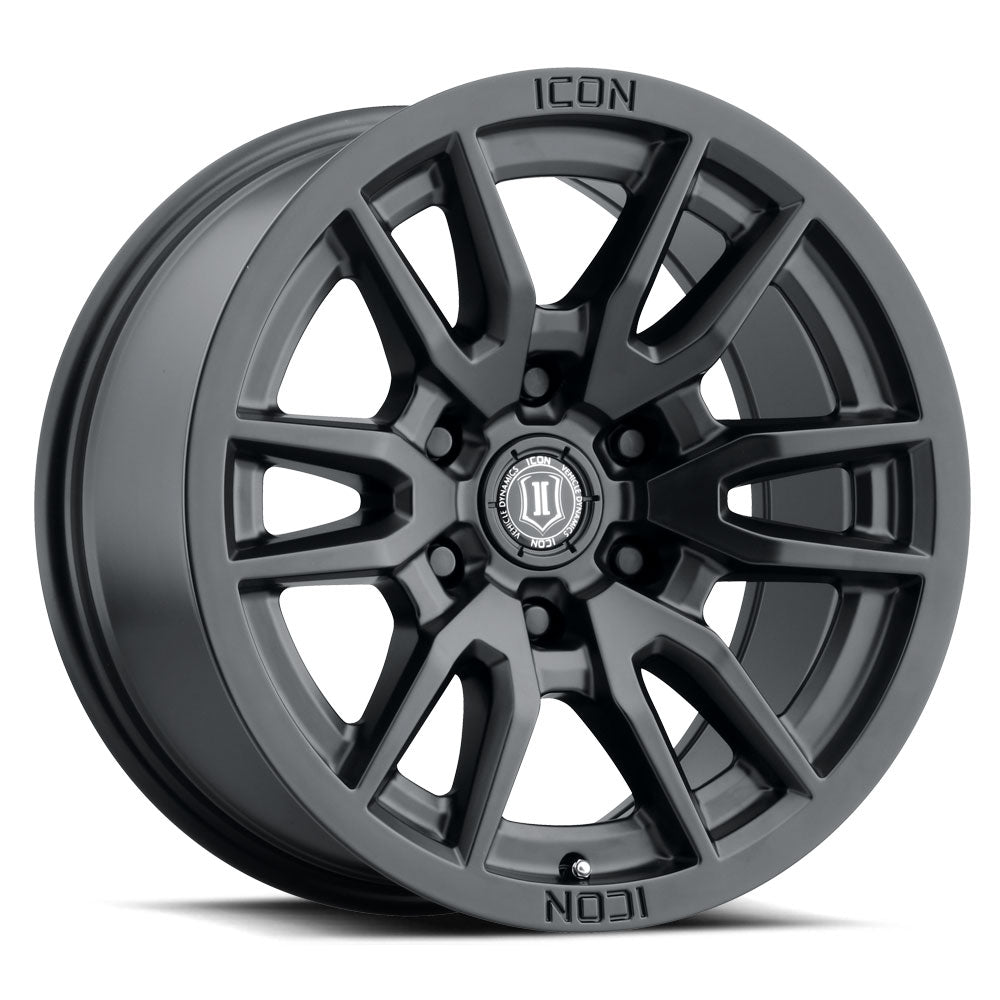 ICON Alloys | Vector 6 Front View Black