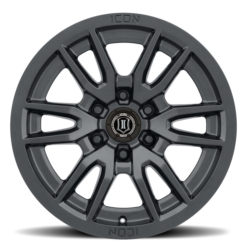 ICON Alloys | Vector 6 Front View Black