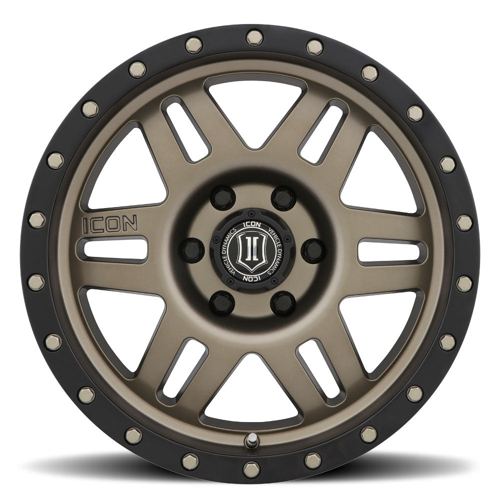 ICON Alloys | Six Speed Front View Bronze