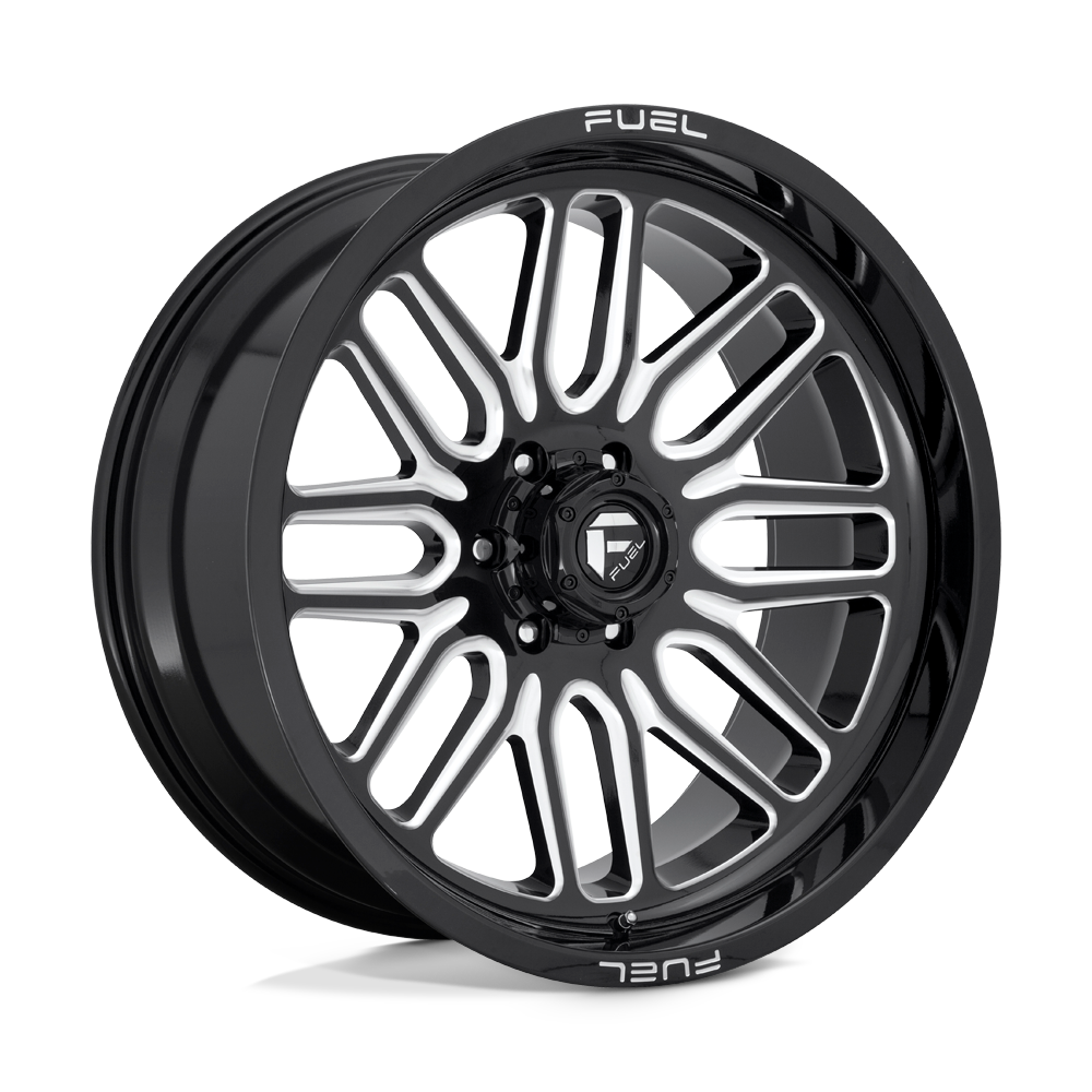 Fuel Wheels | IGNITE Front View Black