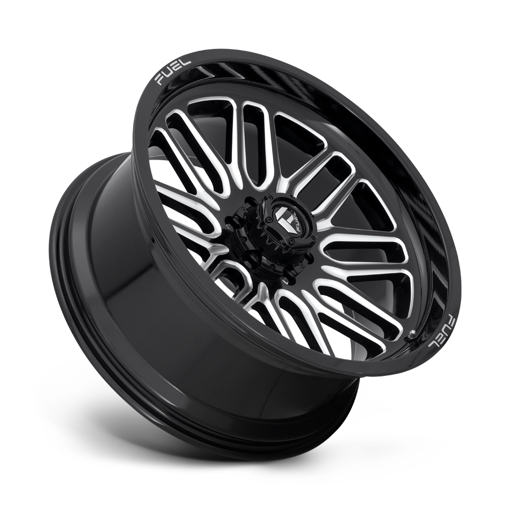 Fuel Wheels | IGNITE Front View Black