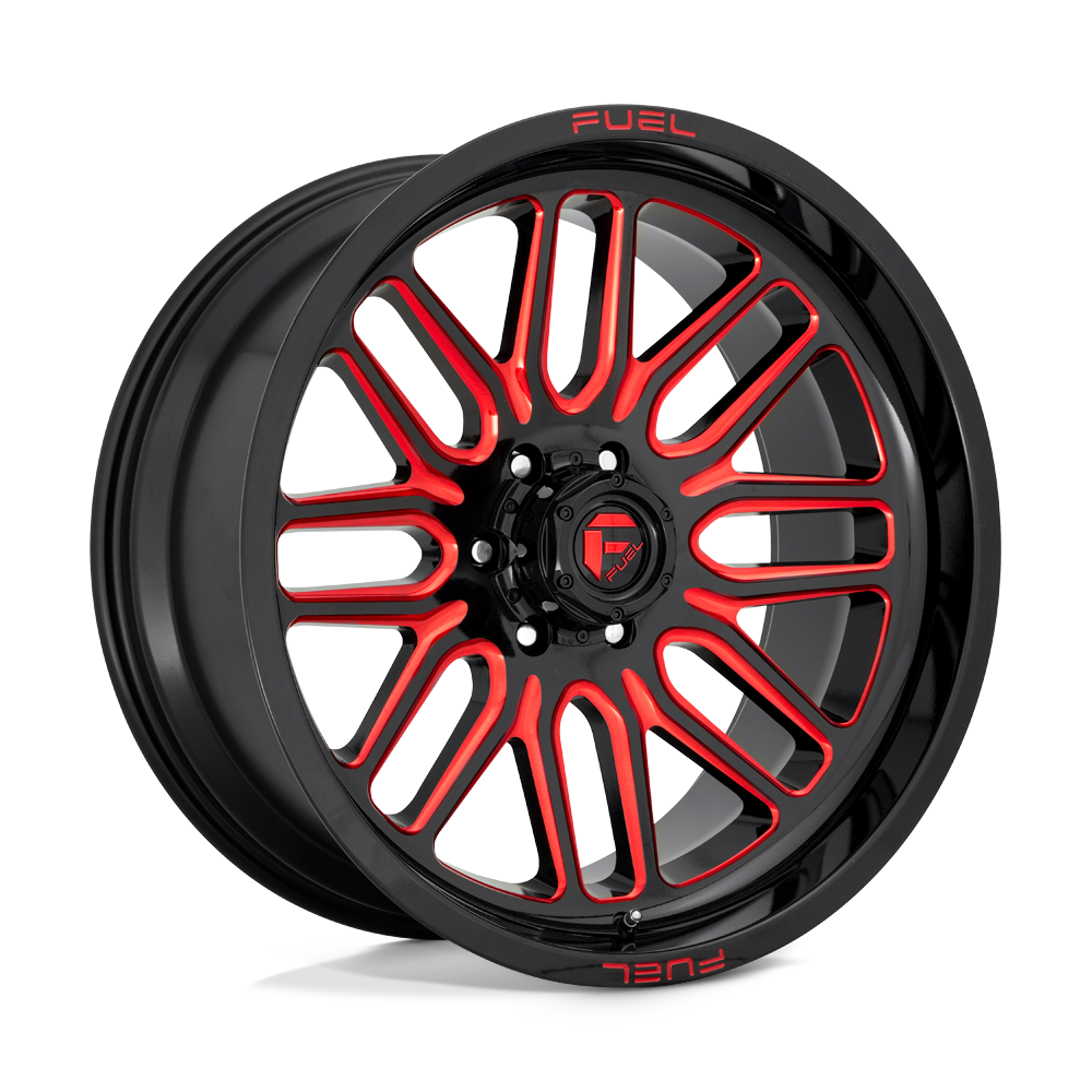 Fuel Wheels | IGNITE Front View Red