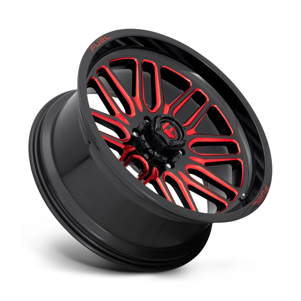 Fuel Wheels | IGNITE Front View Red