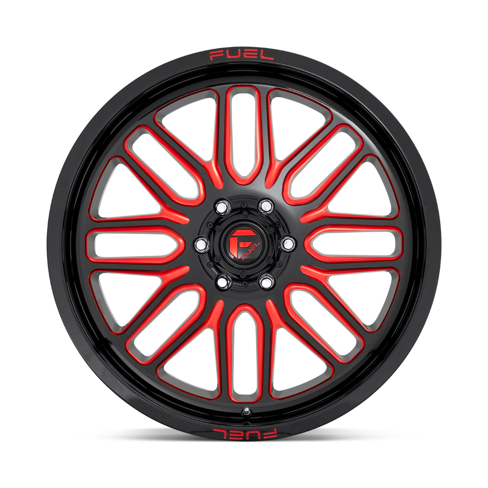 Fuel Wheels | IGNITE Front View Red