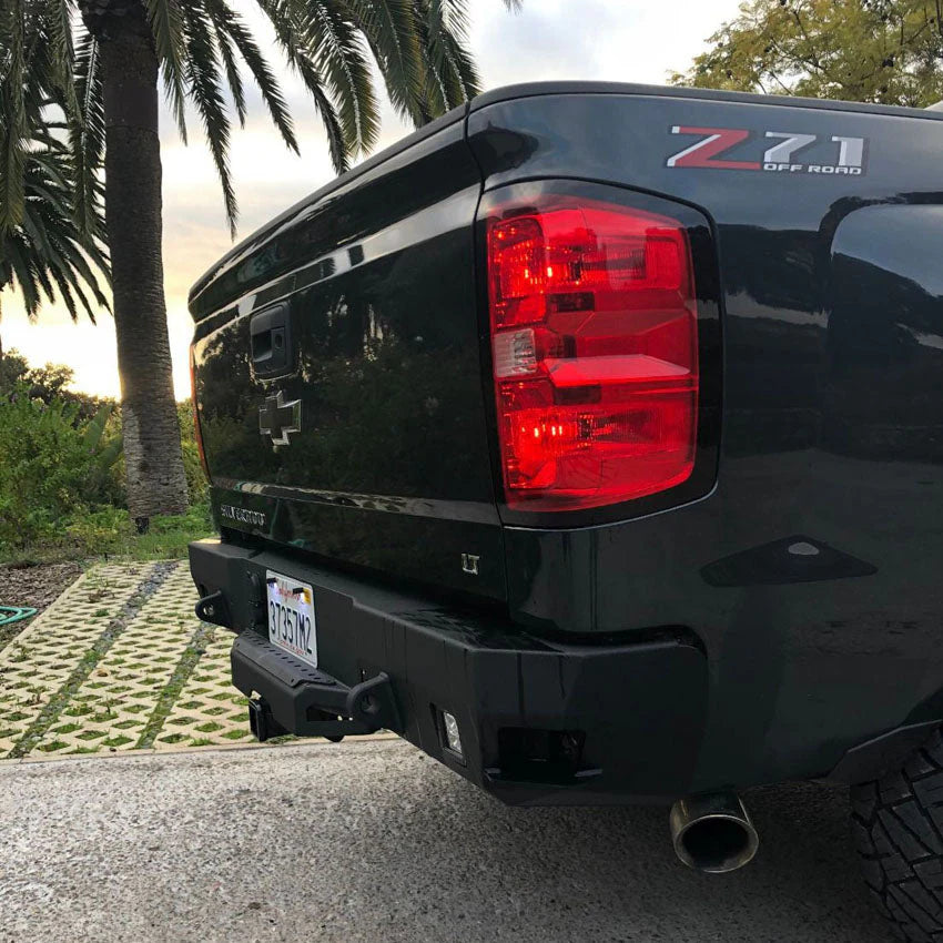 2014-2018 CHEVY/GMC 1500 OCTANE REAR BUMPER Front View