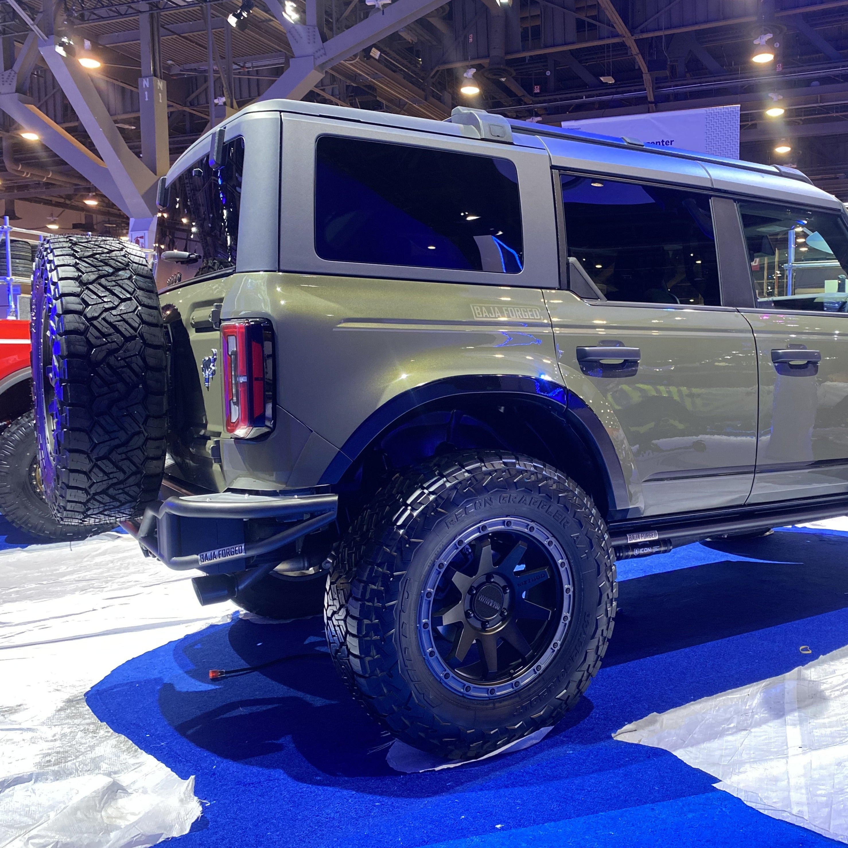 2021-2025 Ford Bronco 4-Door Rear Quarter Kit