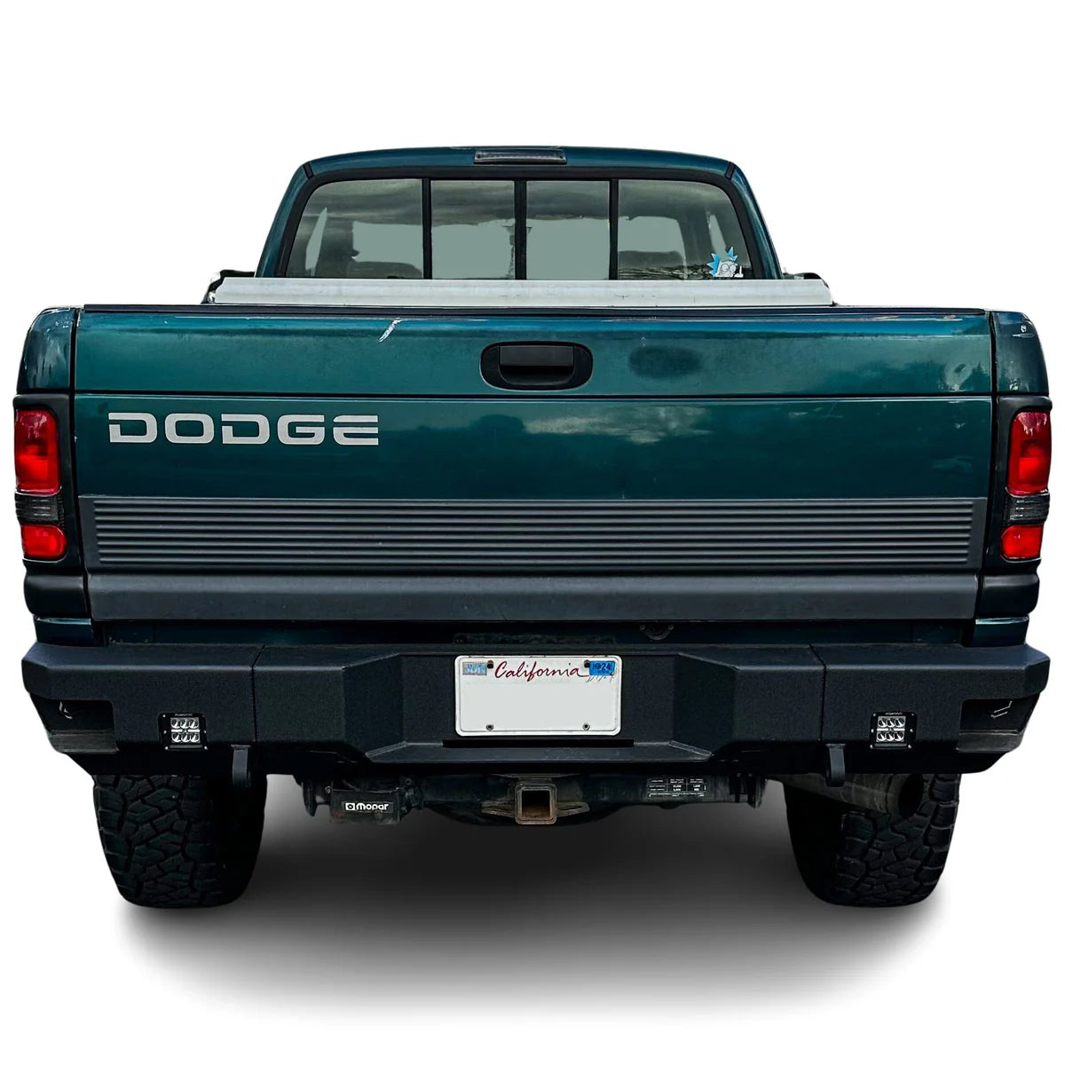 1994-2002 RAM 1500/2500/3500 OCTANE REAR BUMPER Front View