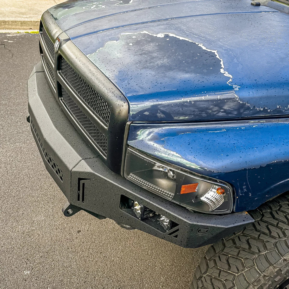 1994-2002 RAM 1500/2500/3500 OCTANE SERIES FRONT BUMPER Front View